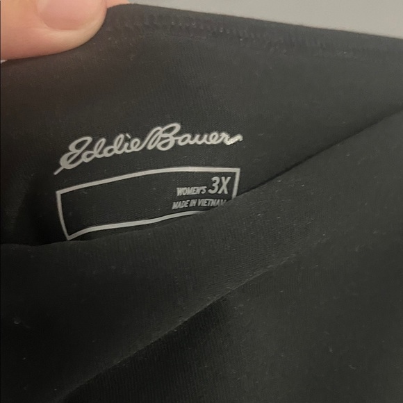 Eddie Bauer Black Biker Shorts 3X - Picture 3 of 6